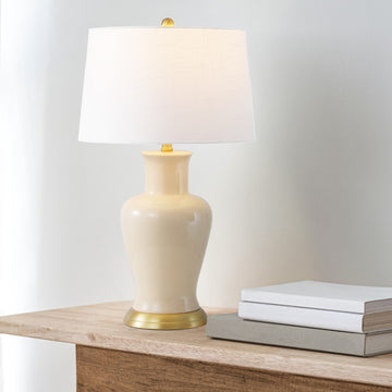 Julian 29" Ceramic LED Table Lamp - JONATHAN Y
